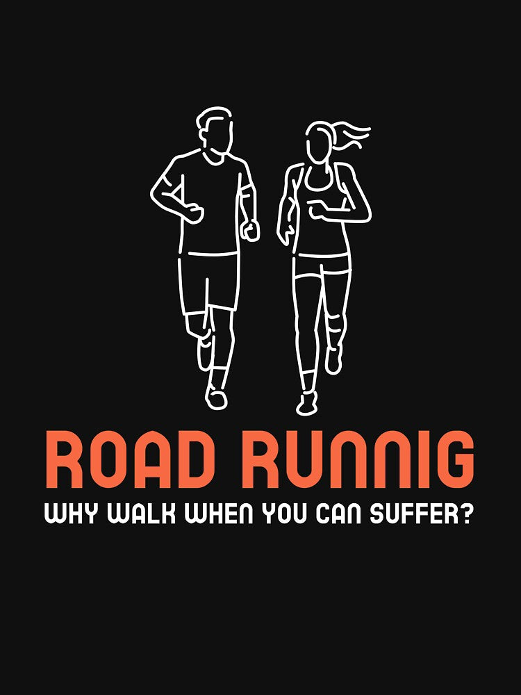 Funny Road Running T-shirt by SBL-Prints Hoodie, Sweatshirt | BlankRebels.com (Image 3)