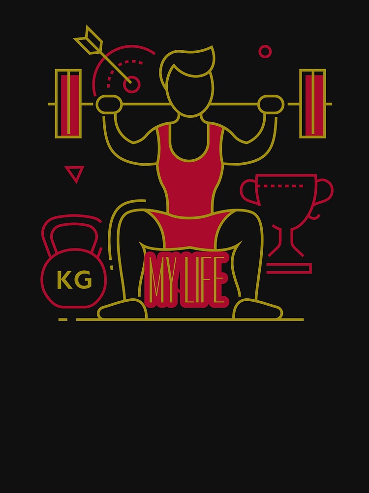 My life motivation for workout by sreckov-desig T-Shirts, Hoodie, Sweatshirt | BlankRebels.com (Image 3)