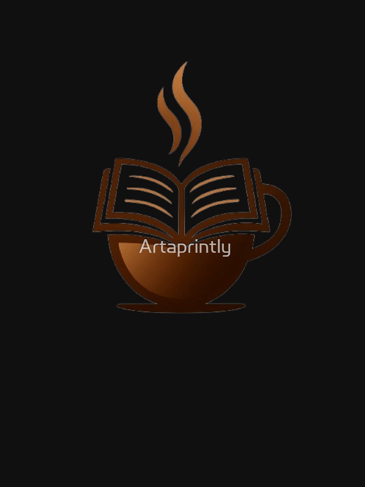 Reading Fuel – Minimalist Book & Coffee Art by Artaprintly