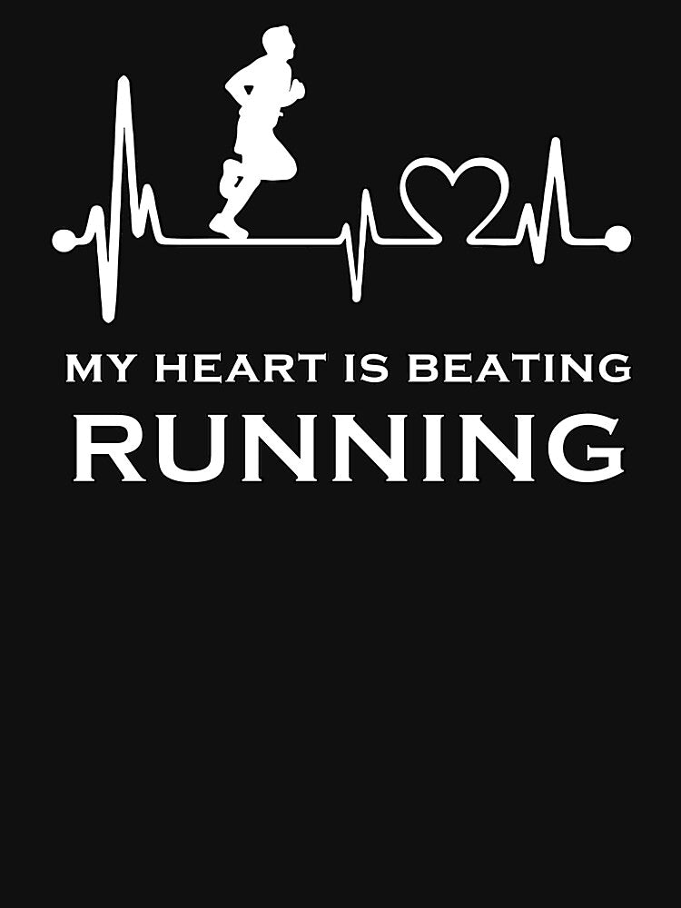Running heartbeat by Catsloversdotme T-Shirts, Hoodie, Sweatshirt | BlankRebels.com (Image 3)