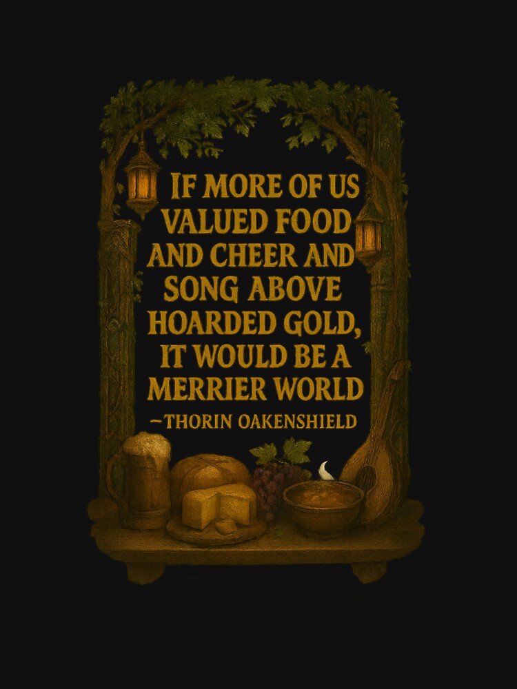 Thorin Quote Hobbit LOTR Fantasy by MPAlex