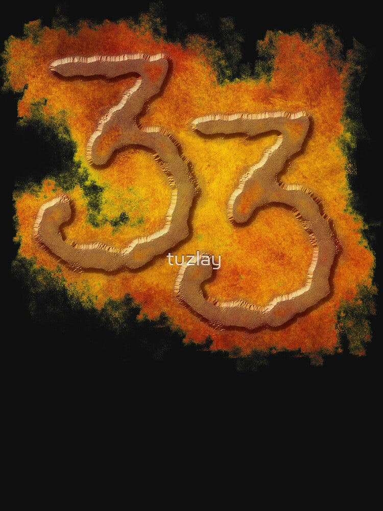 Number 33 in grunge style by tuzlay T-Shirts, Hoodie, Sweatshirt | BlankRebels.com (Image 3)