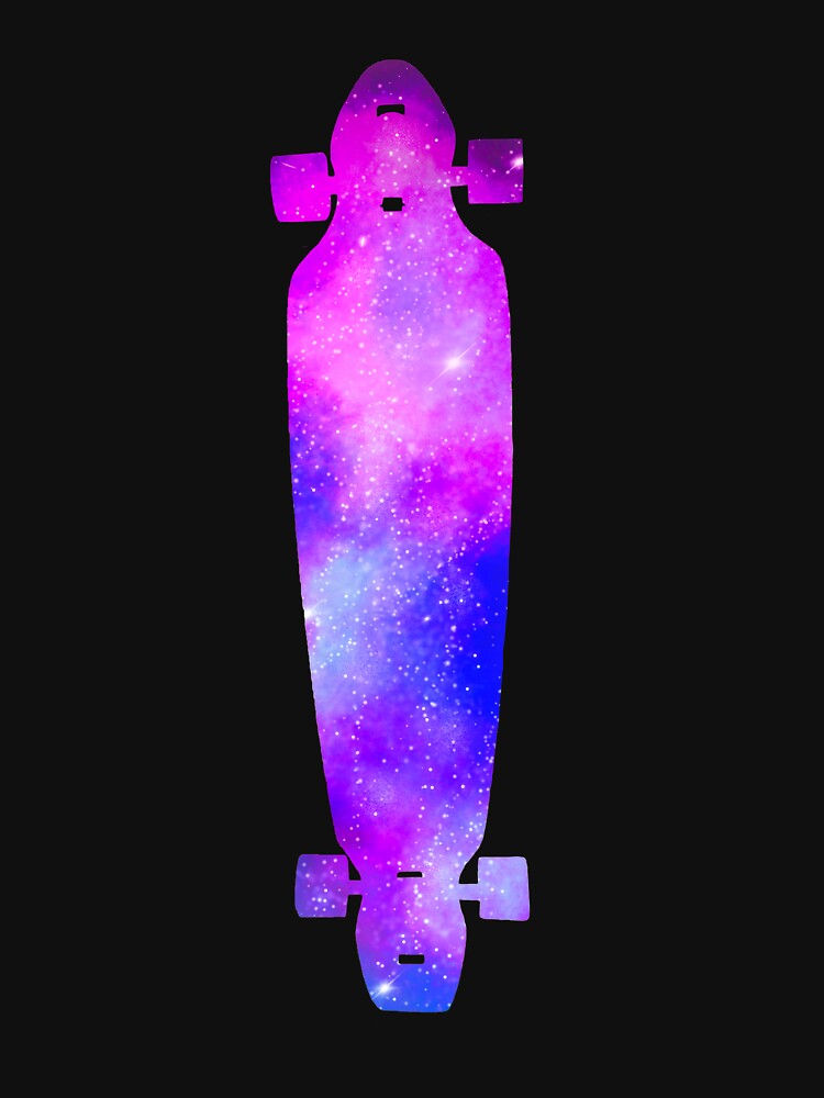 Galaxy Longboard by Carissariley T-Shirts, Hoodie, Sweatshirt | BlankRebels.com (Image 3)