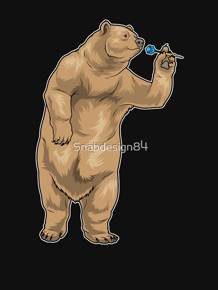 Bear Darts Dart by Snabdesign84 T-Shirts, Hoodie, Sweatshirt | BlankRebels.com (Image 3)