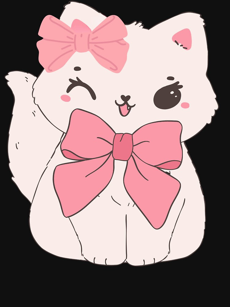 Coquette Kitten by TheCatmeow2000 T-Shirts, Hoodie, Sweatshirt | BlankRebels.com (Image 3)