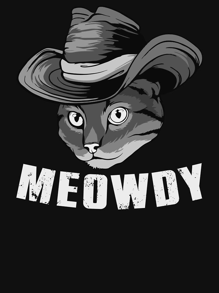 Meowdy by heiricafury T-Shirts, Hoodie, Sweatshirt | BlankRebels.com (Image 3)