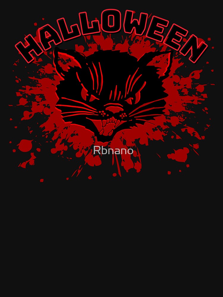 Halloween cat by Rbnano T-Shirts, Hoodie, Sweatshirt | BlankRebels.com (Image 3)