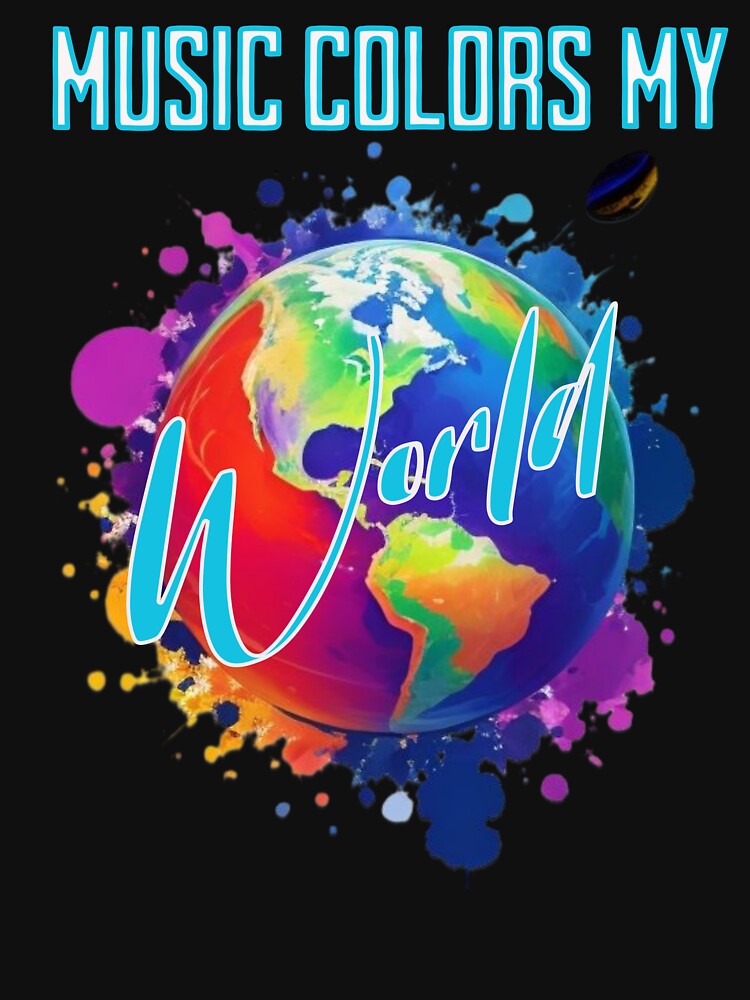 Music Colors my World by TempoTees T-Shirts, Hoodie, Sweatshirt | BlankRebels.com (Image 3)