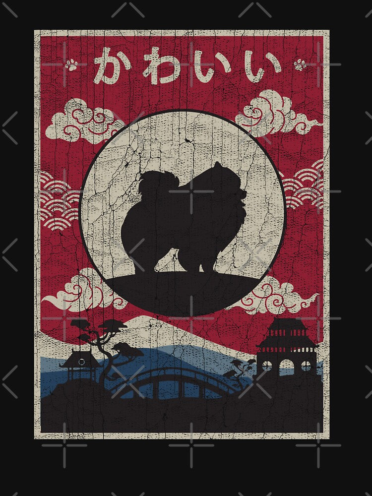 Japanese Pomeranian Kawaii by rafaeltto T-Shirts, Hoodie, Sweatshirt | BlankRebels.com (Image 3)