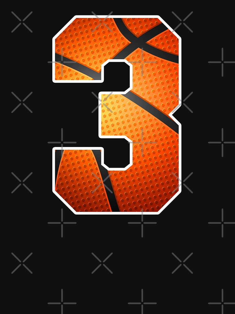 Basketball Birthday 3 Sports Number Three Design by JRRTs T-Shirts, Hoodie, Sweatshirt | BlankRebels.com (Image 3)