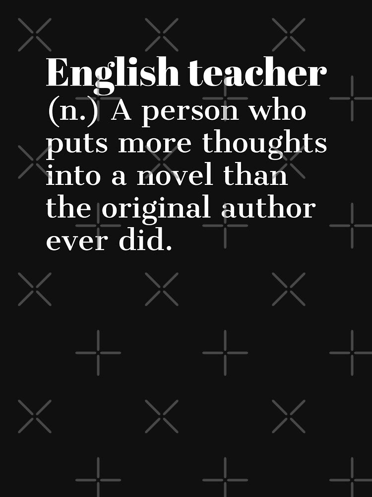 English teacher, Funny english teacher definition by Theleochick T-Shirts, Hoodie, Sweatshirt | BlankRebels.com (Image 3)