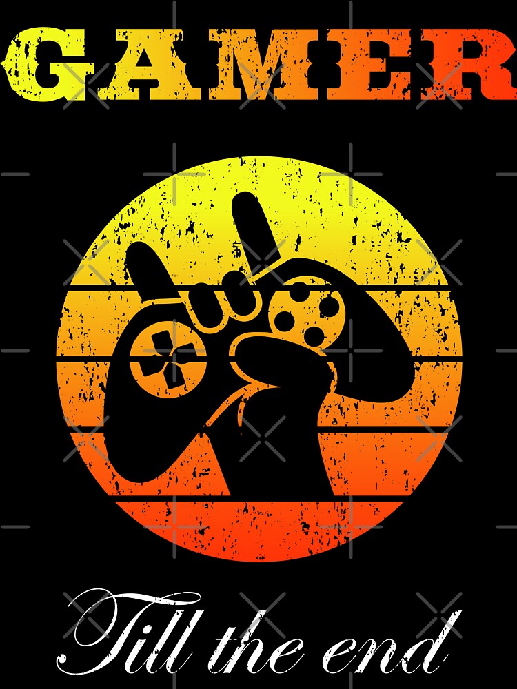 Gamer Till The End by Ristinga T-Shirts, Hoodie, Sweatshirt | BlankRebels.com (Image 3)
