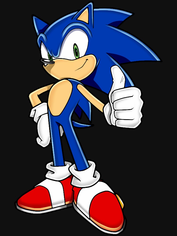 Sonic Classic T-Shirt by sueowpekri Hoodie, Sweatshirt | BlankRebels.com (Image 3)