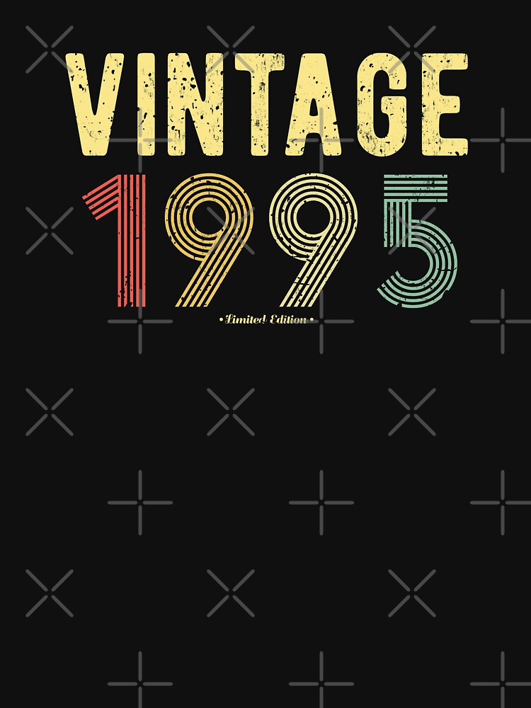 Vintage 1995 Distressed by MSA-42 T-Shirts, Hoodie, Sweatshirt | BlankRebels.com (Image 3)