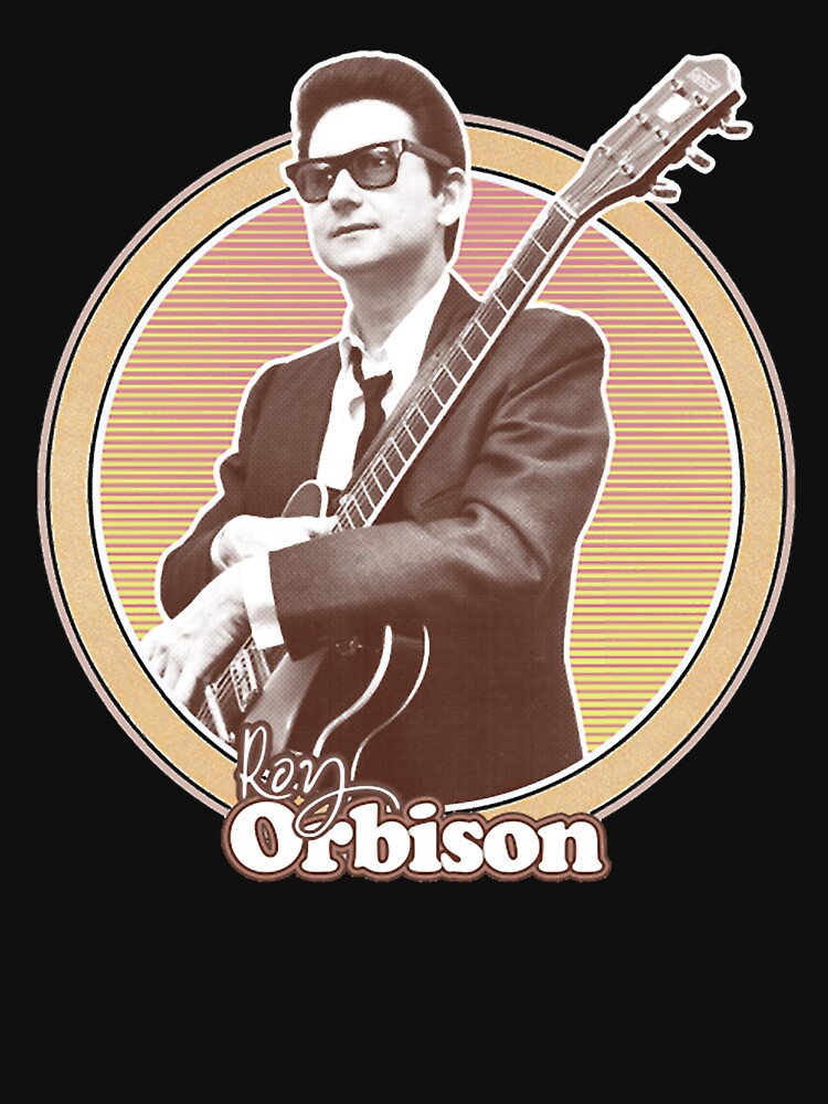 Roy Orbison Vintage Aesthetic Design Fanart by Michele235 T-Shirts, Hoodie, Sweatshirt | BlankRebels.com (Image 3)