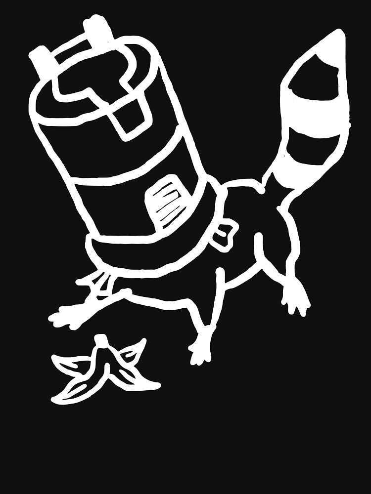 Trash Raccoon by gorgistani T-Shirts, Hoodie, Sweatshirt | BlankRebels.com (Image 3)