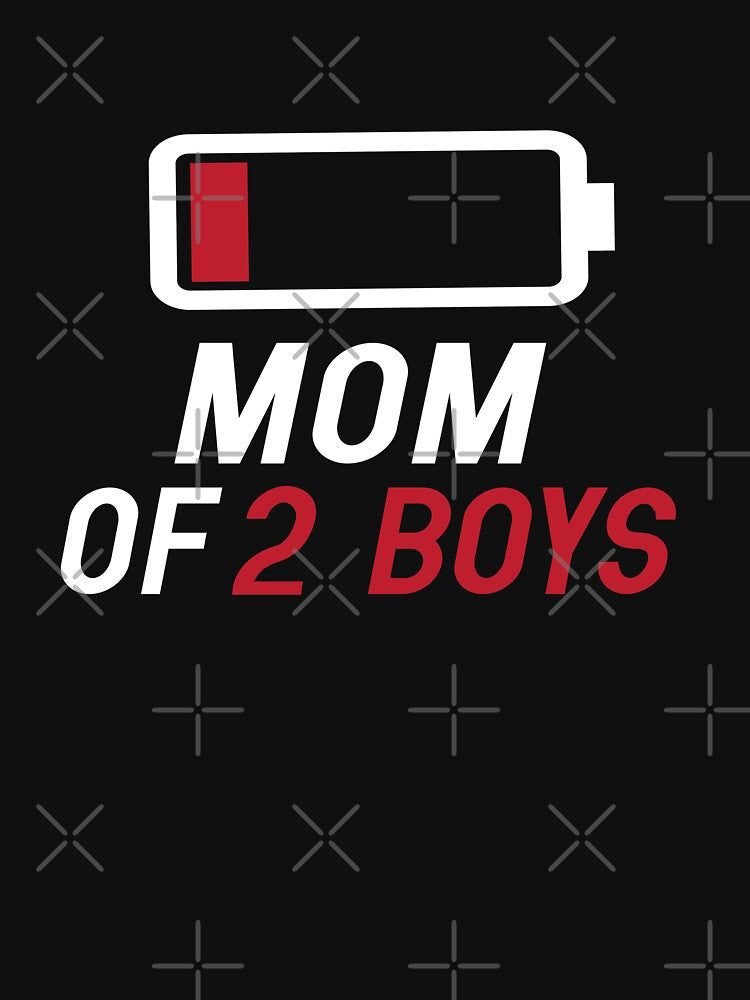 Mom of 2 Boys Gift For Mothers Day by AYMEDD T-Shirts, Hoodie, Sweatshirt | BlankRebels.com (Image 3)
