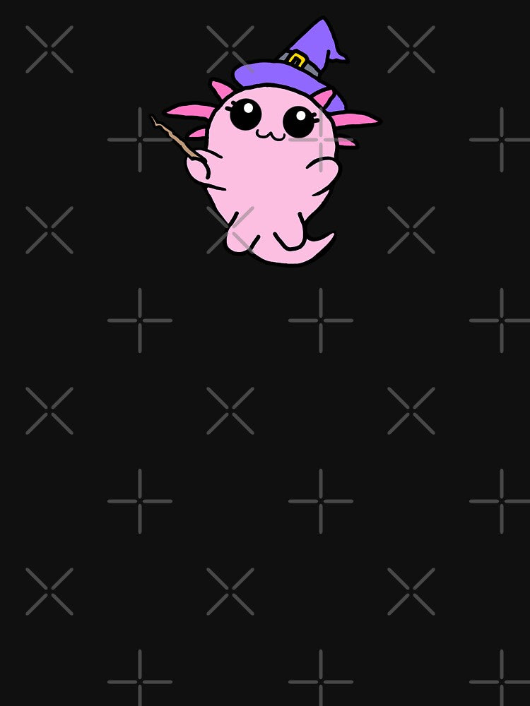 Cute Halloween Axolotl Kawaii Chibi by NerdyChibi T-Shirts, Hoodie, Sweatshirt | BlankRebels.com (Image 3)