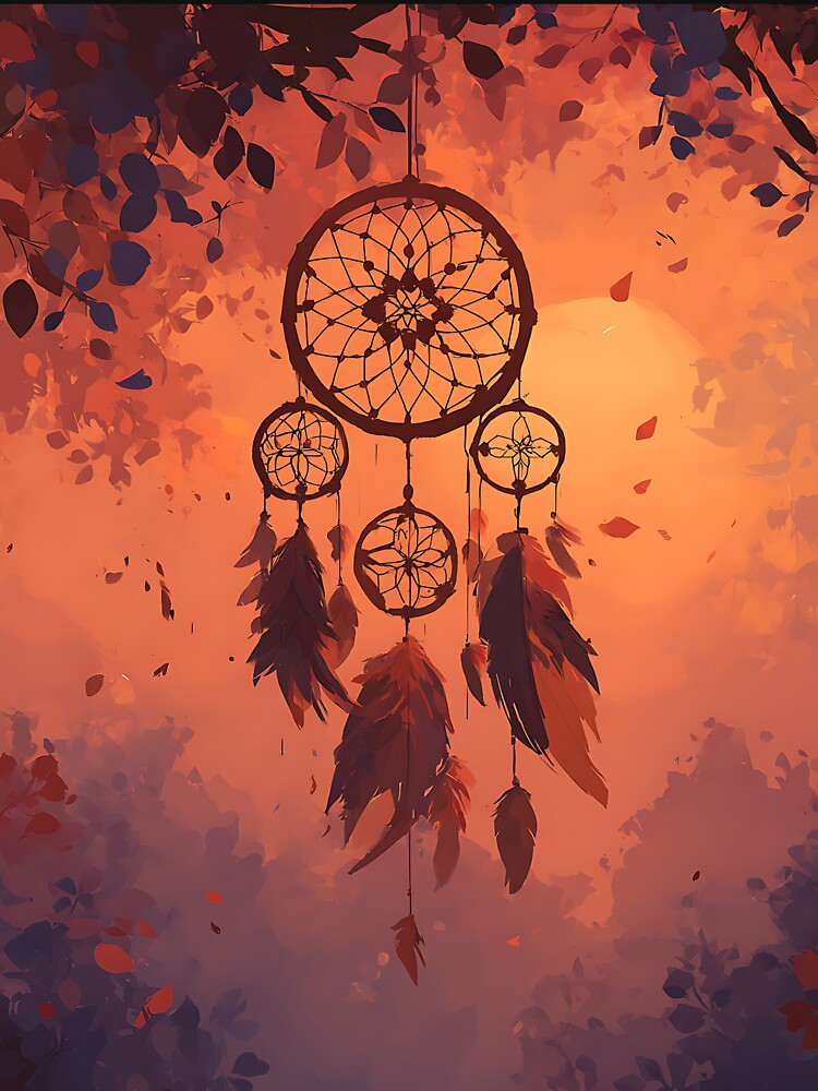 Bohemian Dreamcatcher Motif Feathers by bapupa T-Shirts, Hoodie, Sweatshirt | BlankRebels.com (Image 3)
