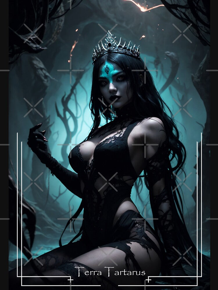 Nightshade Monarch: Where Demons Fear Shadows III by TerraTartarus T-Shirts, Hoodie, Sweatshirt | BlankRebels.com (Image 3)