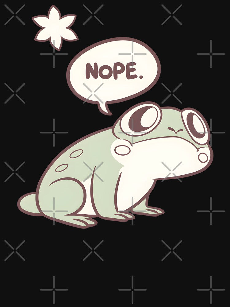 Nope Frog by Fadi Alyaldani T-Shirts, Hoodie, Sweatshirt | BlankRebels.com (Image 3)