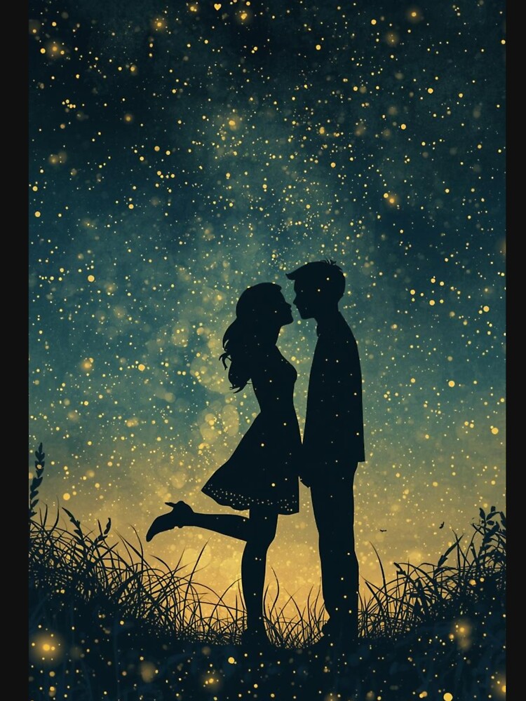 Couple In night of stars by Anisha  Vaz T-Shirts, Hoodie, Sweatshirt | BlankRebels.com (Image 3)