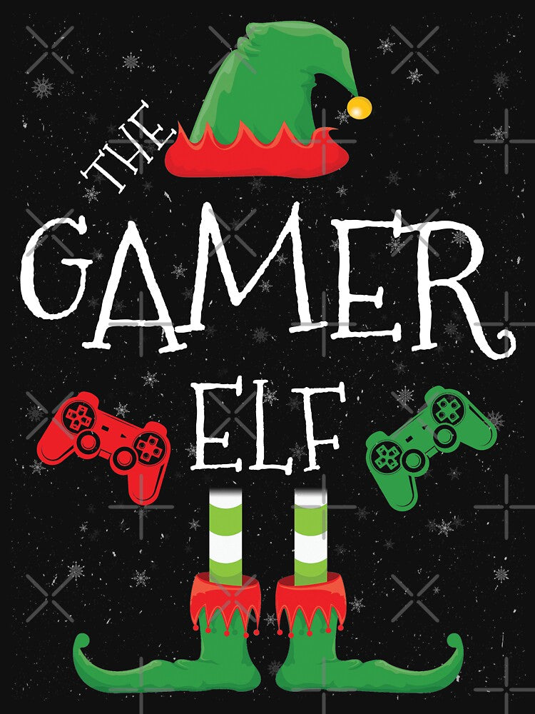 Gamer Elf Family Matching Christmas Group Funny Gift by DavisHasari T-Shirts, Hoodie, Sweatshirt | BlankRebels.com (Image 3)