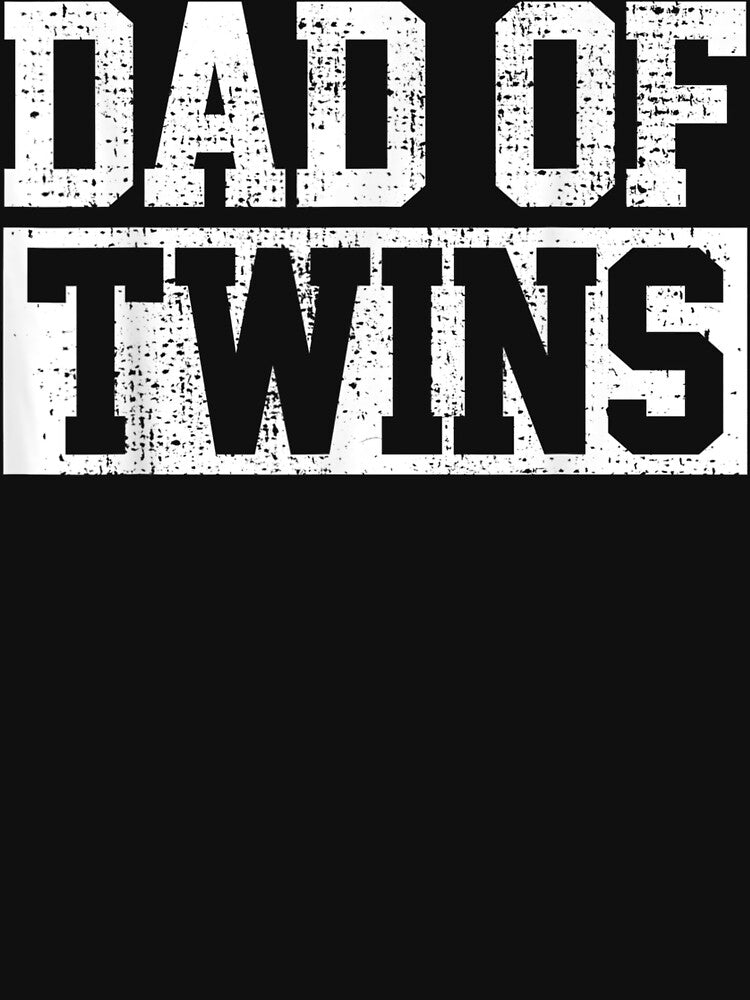 Twins Twin Dad Baby Tee Vintage by JWArtStudio Hoodie, Sweatshirt | BlankRebels.com (Image 3)