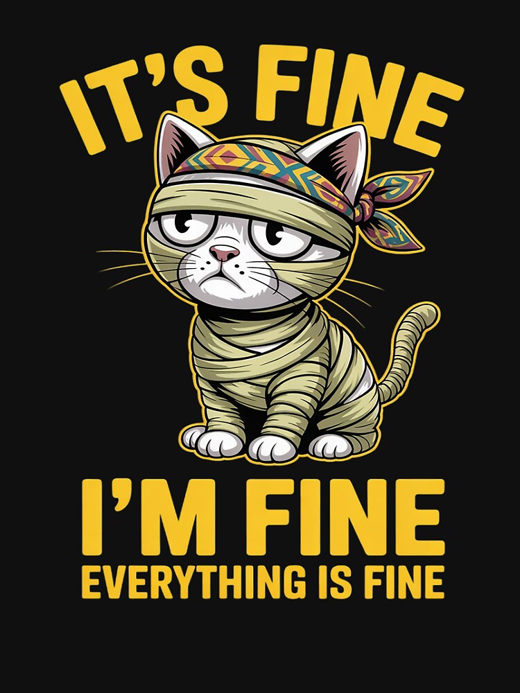 Fuzzy Cat Face Illustration Cute Cat Lovers by HORIZBoutique T-Shirts, Hoodie, Sweatshirt | BlankRebels.com (Image 3)