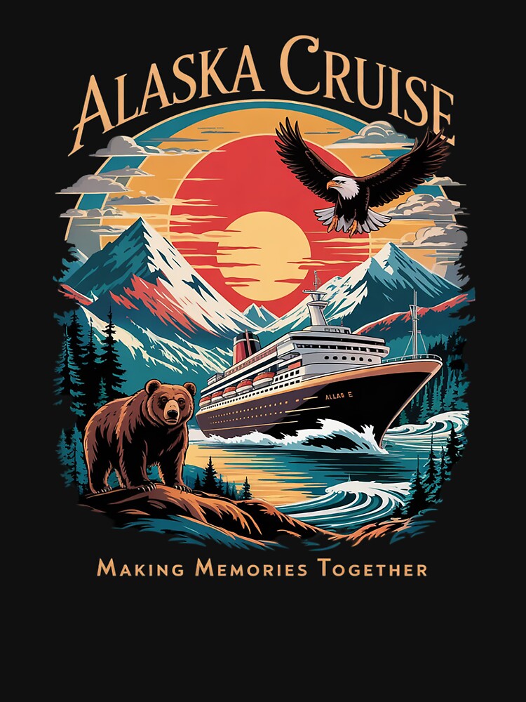 Matching Family Friends and Group Alaska Cruise 2025 8 by joyouartArt T-Shirts, Hoodie, Sweatshirt (Image 3)