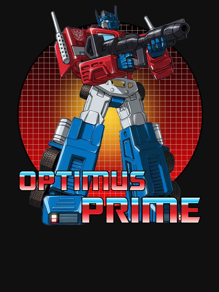 Prime G1 Robot Hero Vintage V2 by Retr0Tshirts