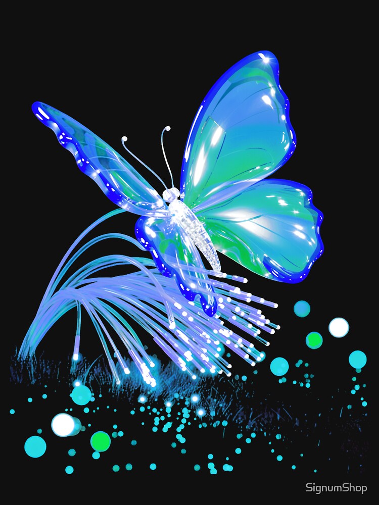 Digital Glass Butterfly Tech by SignumShop T-Shirts, Hoodie, Sweatshirt | BlankRebels.com (Image 3)