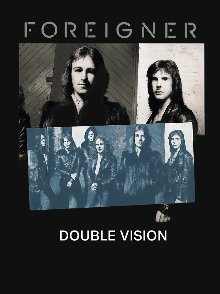 Foreigner – Double Vision Blue Panel Collage by ketttitisandnon T-Shirts, Hoodie, Sweatshirt | BlankRebels.com (Image 3)
