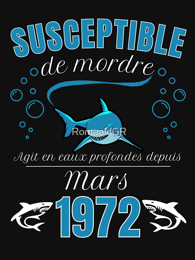 sensitive man humor gift born in 1972 - march by RomualdGR T-Shirts, Hoodie, Sweatshirt | BlankRebels.com (Image 3)