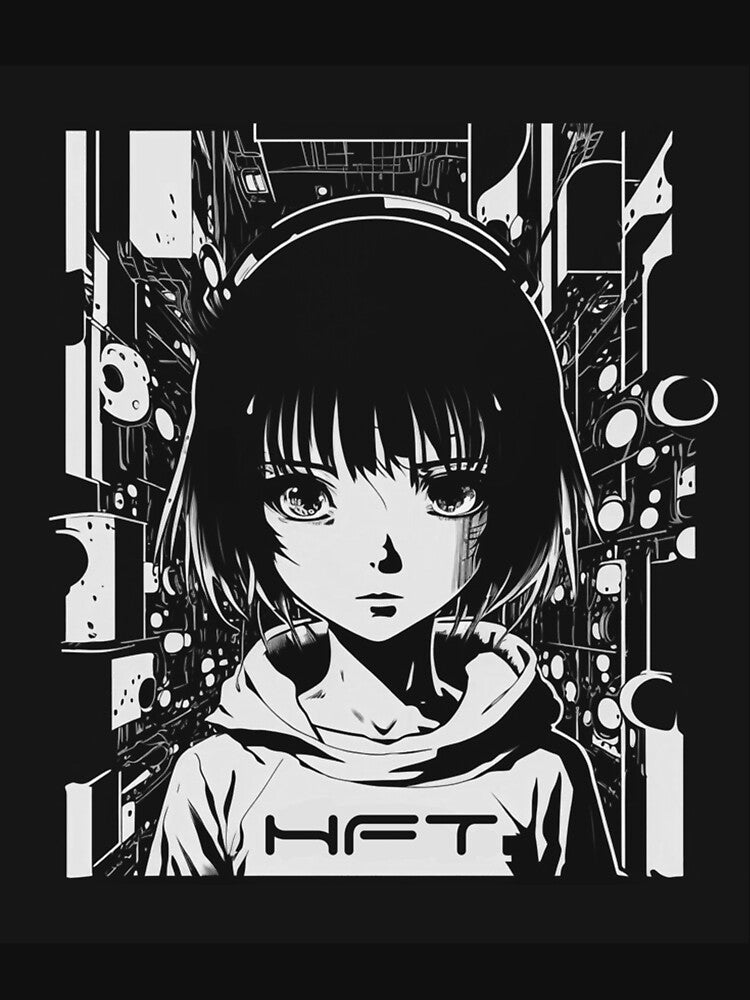 Little Girl In Manga Style Hft Coin by NadjaVirkkunen T-Shirts, Hoodie, Sweatshirt | BlankRebels.com (Image 3)