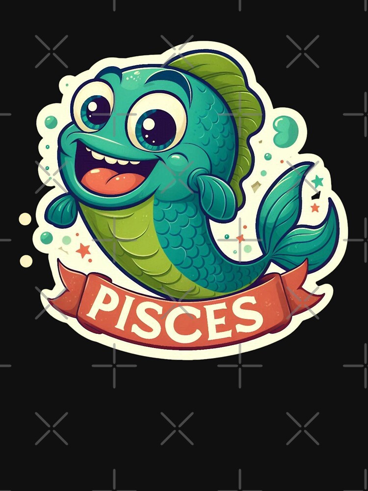 Pisces Vintage – Retro Zodiac Art by EuropeanPrints T-Shirts, Hoodie, Sweatshirt | BlankRebels.com (Image 3)