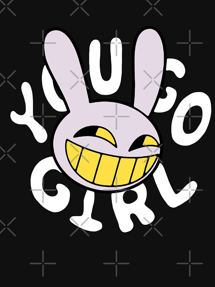 Digital Circus Merch Jax Iconic Quote You Go Girl by drawn-nana
