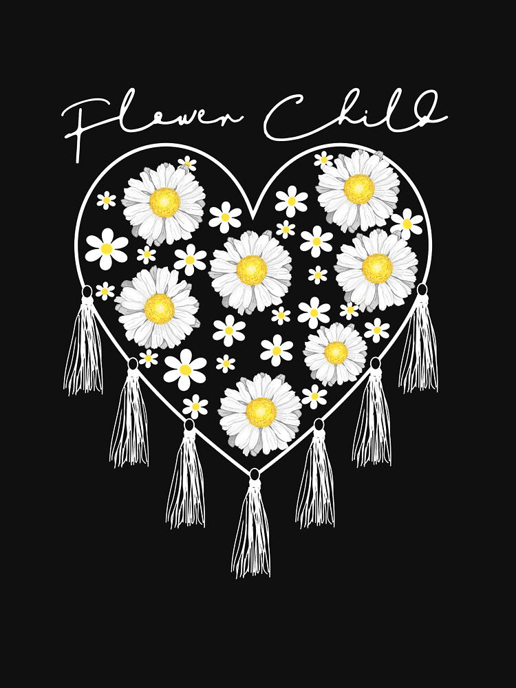 Flower Child Hippie by RaymondPurves T-Shirts, Hoodie, Sweatshirt | BlankRebels.com (Image 3)