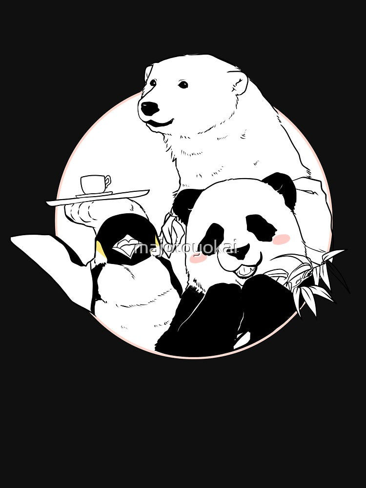 しろくまカフェ by majotoyokai T-Shirts, Hoodie, Sweatshirt | BlankRebels.com (Image 3)