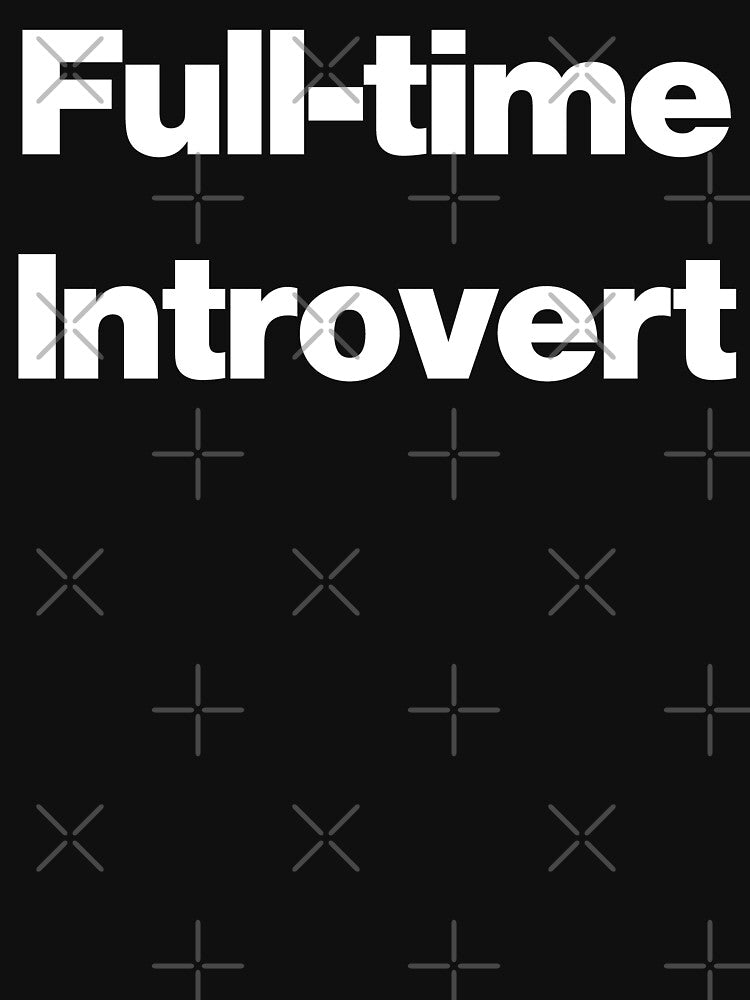 Full-time Introvert V2 by SarahJisri T-Shirts, Hoodie, Sweatshirt | BlankRebels.com (Image 3)