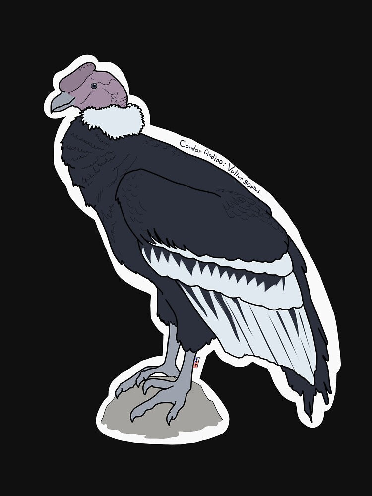 Andean condor by Mau-Psy T-Shirts, Hoodie, Sweatshirt | BlankRebels.com (Image 3)