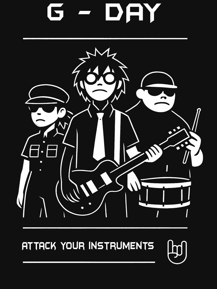 G-Day  Attack Your Instruments by DelicatedeBee T-Shirts, Hoodie, Sweatshirt | BlankRebels.com (Image 3)