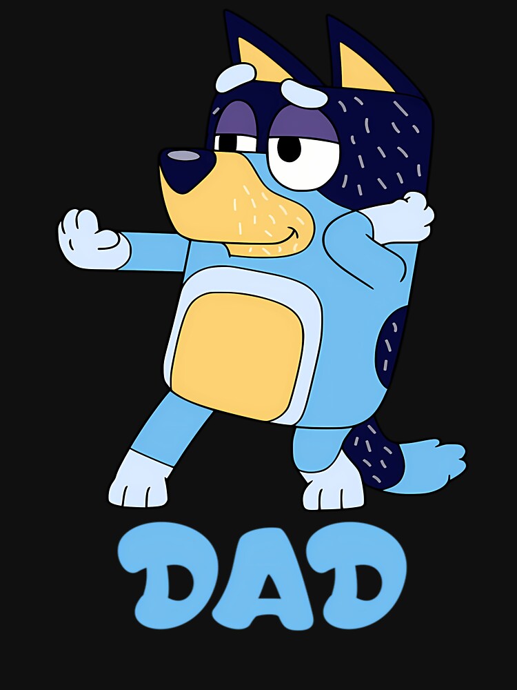Blueys Dad Love Fathers Day by ootsuoclos T-Shirts, Hoodie, Sweatshirt | BlankRebels.com (Image 3)
