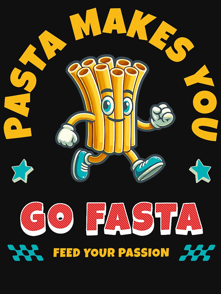 Funny Running Runner Track Pasta Trail Sprinter Go Faster by RobertKnow T-Shirts, Hoodie, Sweatshirt (Image 3)