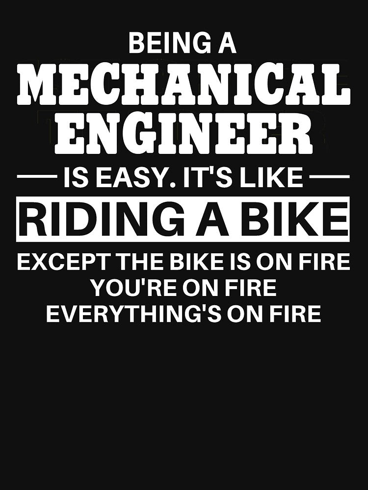 Mechanical Engineer Riding A Bike by clickmostro T-Shirts, Hoodie, Sweatshirt | BlankRebels.com (Image 3)