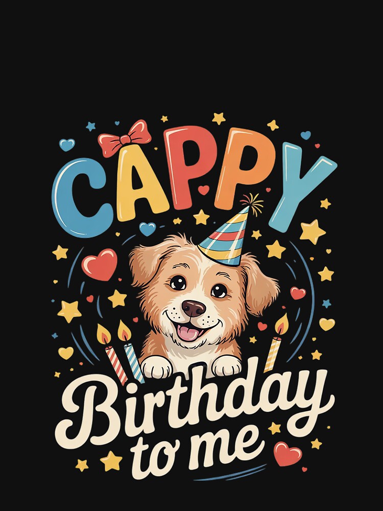 Cappy Birthday To Me Capy Birthday16 by MarryIsMonth T-Shirts, Hoodie, Sweatshirt | BlankRebels.com (Image 3)