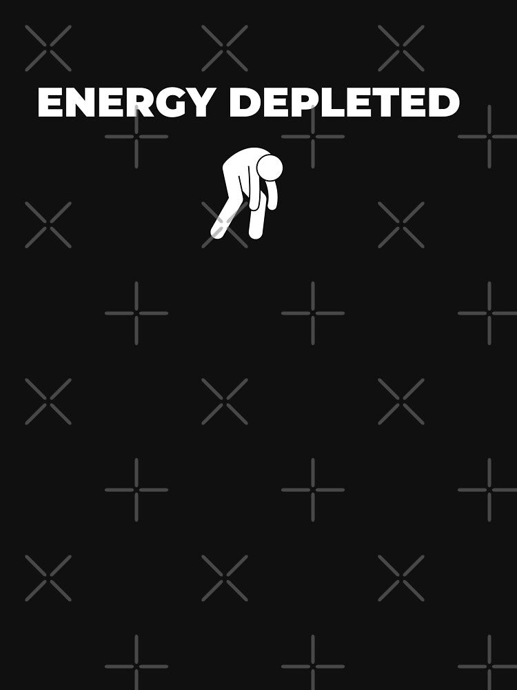 Energy Depleted by qiroco T-Shirts, Hoodie, Sweatshirt | BlankRebels.com (Image 3)