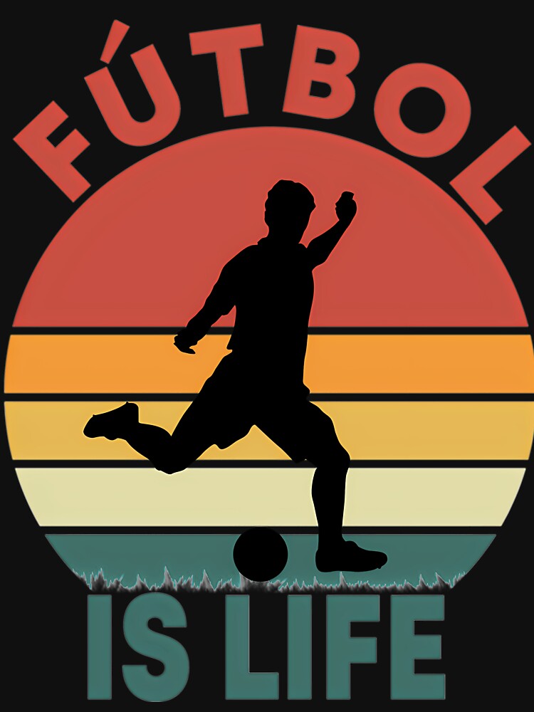 Futbol Is Life Retro Vintage by ClosetSouchon