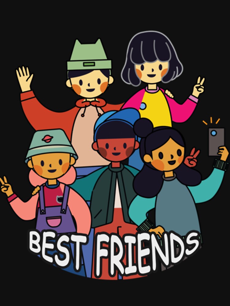 Best Friends  Classic . by haggencmstoo T-Shirts, Hoodie, Sweatshirt | BlankRebels.com (Image 3)