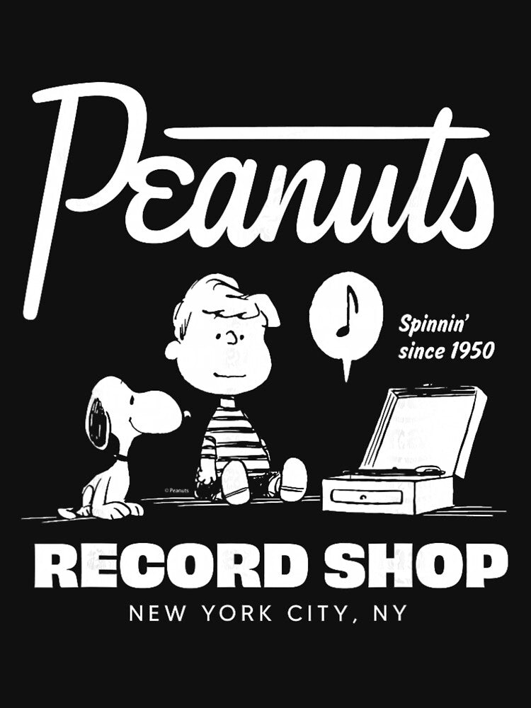 Peanuts Record Shop by pellamfeferr